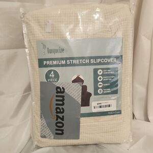 Cream Premium Stretch Slipcover